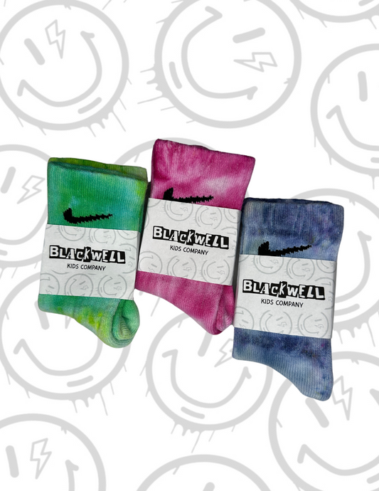 Grinchmas | Watercolor Tie Dye Socks